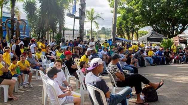  Copa na Praça: transmissões dos jogos da população jandirense são marcados por festividade e animação