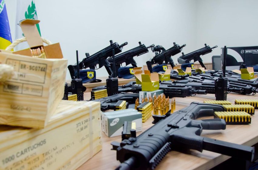  Doutor Sato apresenta novos armamentos adquiridos para a GCM