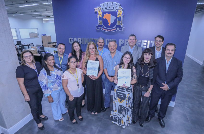  Prefeitura de Santana de Parnaíba recebe certificação de qualidade da gestão (ISO 9001)