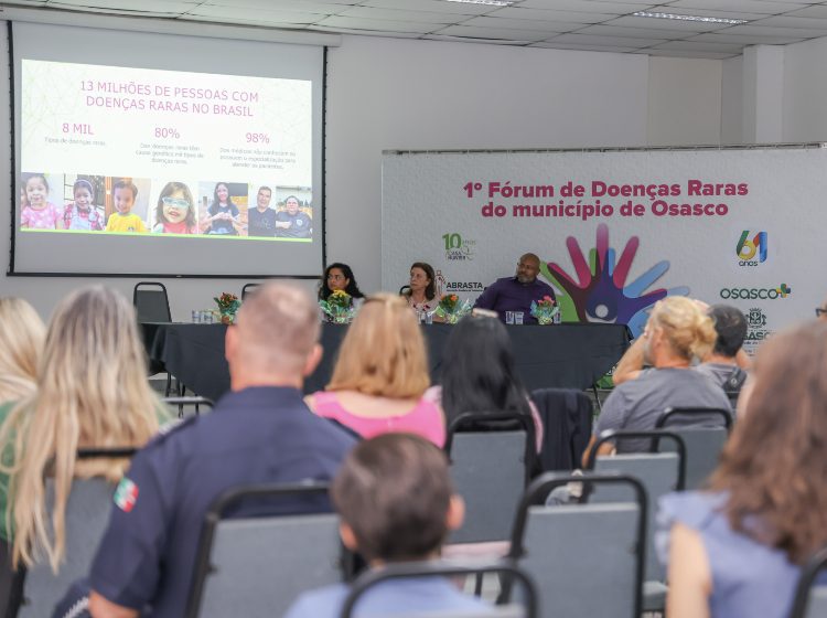  Osasco realiza 1º Fórum Municipal de Doenças Raras