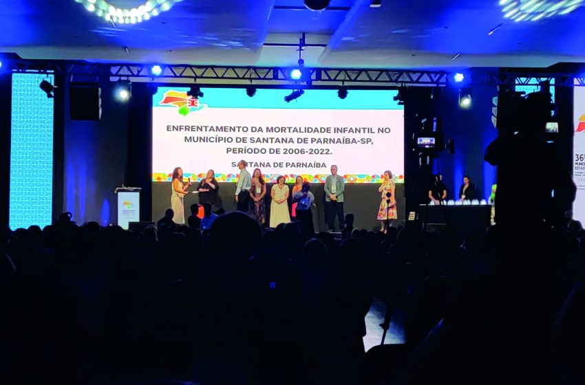  Saúde de Santana de Parnaíba é destaque em congresso estadual
