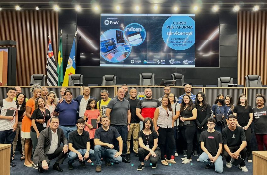  Prefeitura de Barueri e ProV dão início a curso gratuito em plataforma de serviços