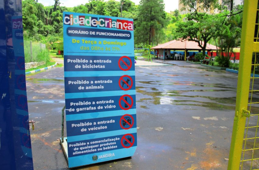  Cidade da Criança de Jandira passa a ter novo horário de funcionamento