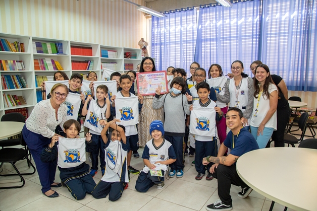  Santana de Parnaíba desenvolvem uma série de atividades durante semana da Saúde na Escola