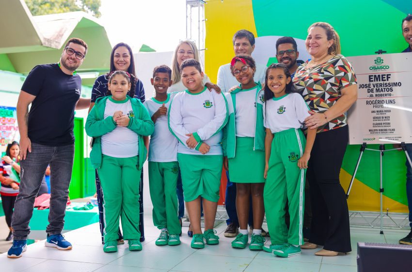 Osasco entrega reforma da EMEF José Veríssimo de Matos 