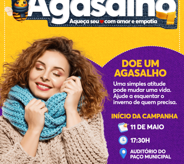  Jandira anuncia lançamento da Campanha do Agasalho 2023