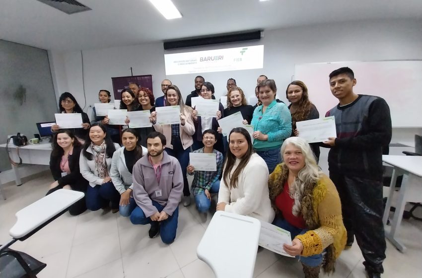  Barueri forma novos agentes de desenvolvimento socioambiental