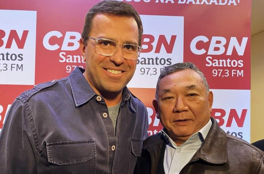  Doutor Sato participa de estreia da Rádio CBN Santos