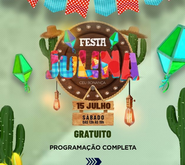  Festa Julina do CEU das Artes Bonança em Osasco será dia 15/7