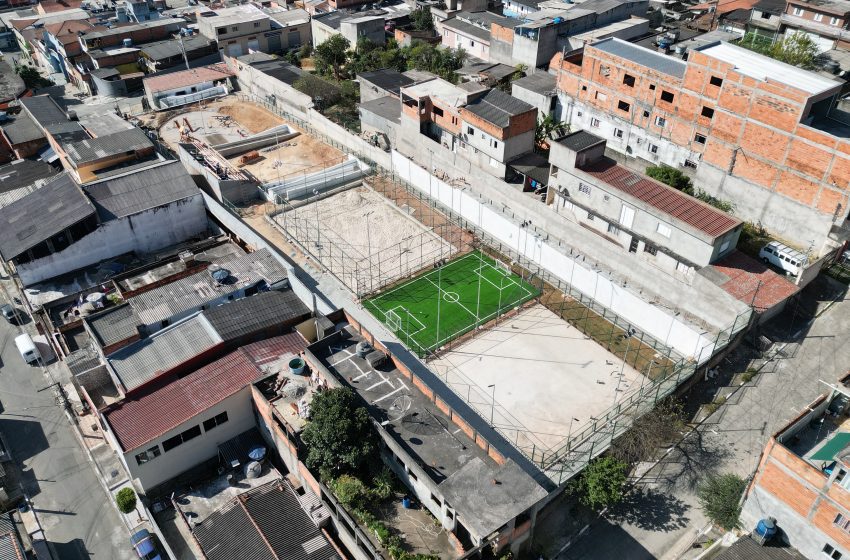  Avançam as obras do Parque do Pq. dos Eucaliptos em Santana de Parnaíba
