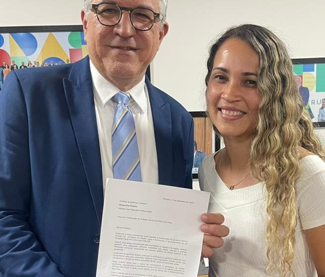  Em Brasília, Rosângela Santos viabiliza conquistas para a população de Embu das Artes