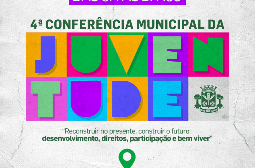  Inscrições abertas para a IV Conferência Municipal da Juventude de Osasco 