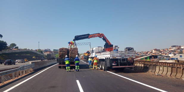 CCR RodoAnel informa cronograma semanal de obras