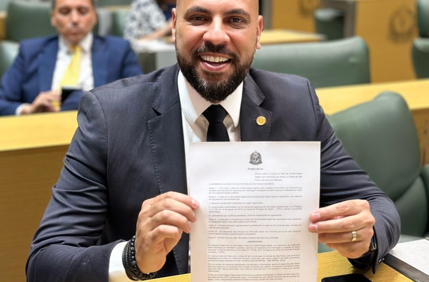  Deputado estadual Gerson Pessoa apresenta projeto que institui o Selo de Conformidade Digital