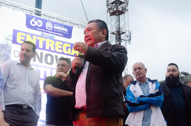  Doutor Sato reforça a segurança pública em Jandira com ampliação da frota de veículos da Guarda Civil Municipal
