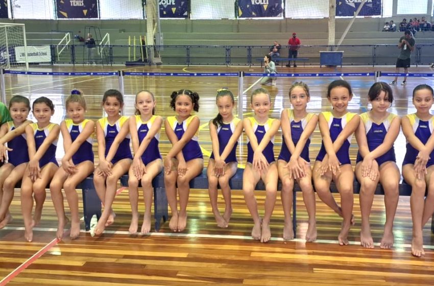  Ginastas de Jandira participam de Festival Aberto Alphaville Tênis Clube