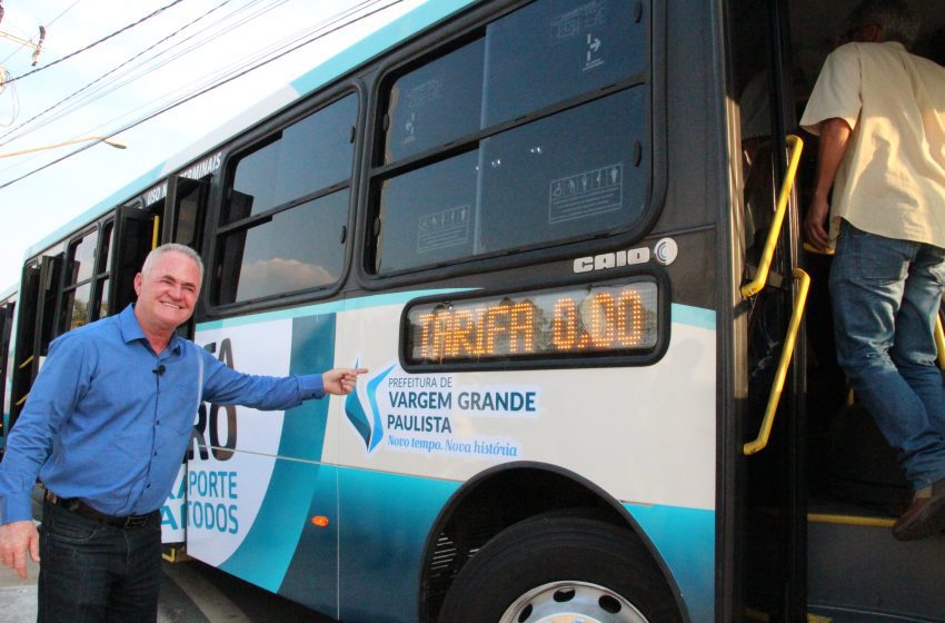  Tarifa Zero de Vargem Grande Paulista é referência para mais uma cidade na Grande São Paulo
