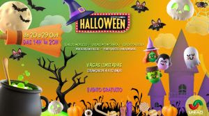  Gratuito: Halloween do Shopping União tem oficinas, encontro com personagem e caça aos doces
