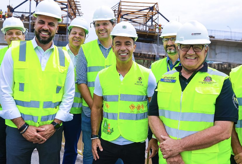  Prefeito Rogério Lins e deputado Gerson Pessoa vistoriam maior obra de mobilidade urbana da história de Osasco