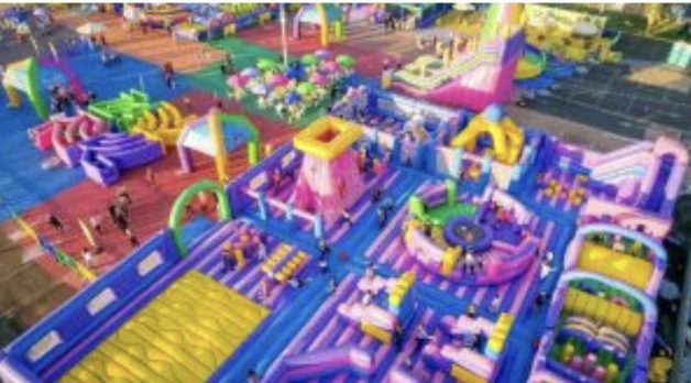  Parque Gloob Super Jump  estreia  no Shopping União de Osasco