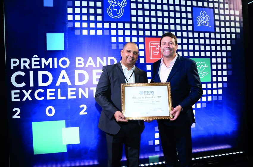  Santana de Parnaíba permanece como destaque em mais uma edição do Prêmio Band Cidades Excelentes