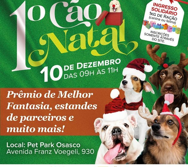  Osasco realiza 1º Cão Natal 