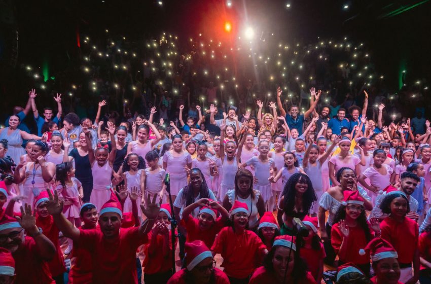  Bloco Esportivo e Cultural do CEU José Saramago realizou o SONHO DE NATAL