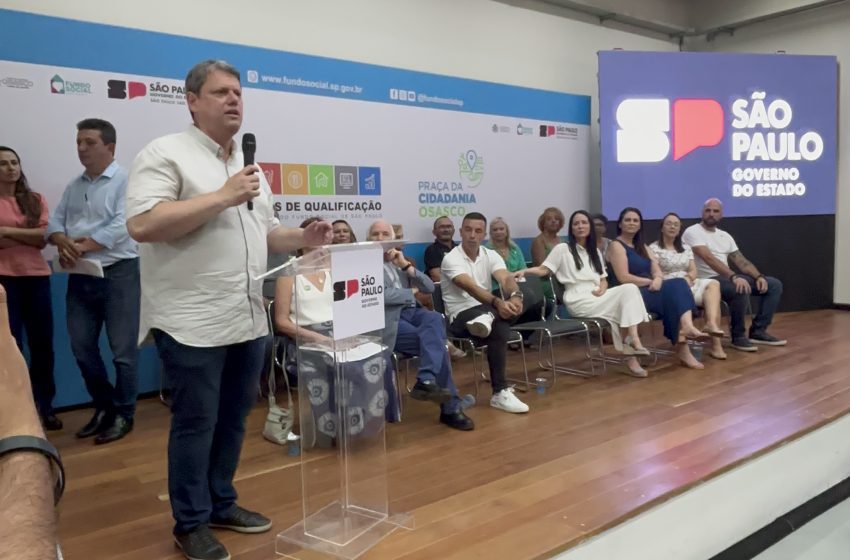  Governo de SP inaugura Escola de Qualificação e entrega títulos de moradias em Osasco