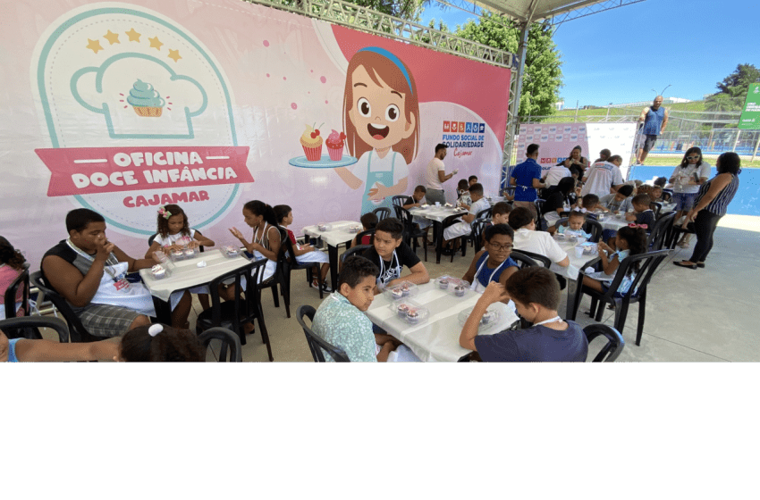  Cajamar realizou uma edição da Oficina Doce Infância especial de Natal