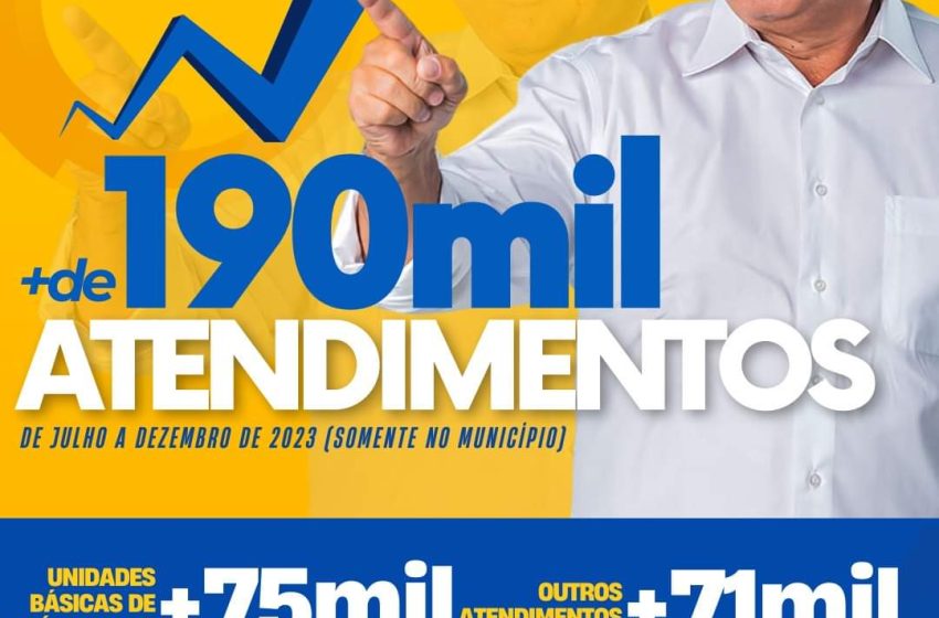  Doutor Sato celebra mais de 190 mil atendimentos realizados na saúde de Jandira no último semestre