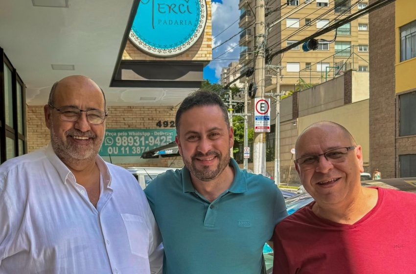  Sergio Ribeiro se reune com presidente do PT e com secretário do governo federal