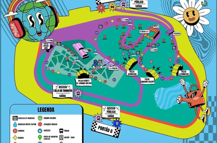  Lollapalooza: veja os brindes e atrações oferecidas pelas marcas ao público do festival