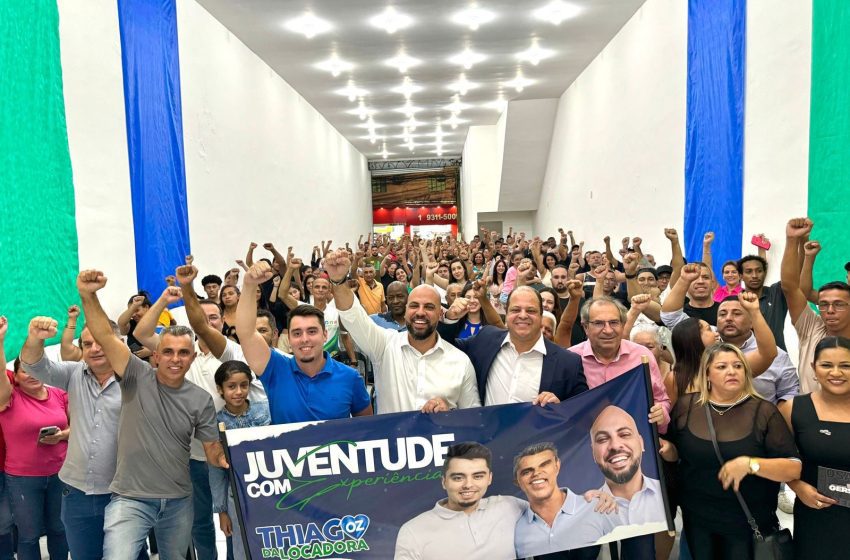  Cláudio da Locadora lança seu filho, Thiago da Locadora, como Pré-candidato a vereador por Osasco
