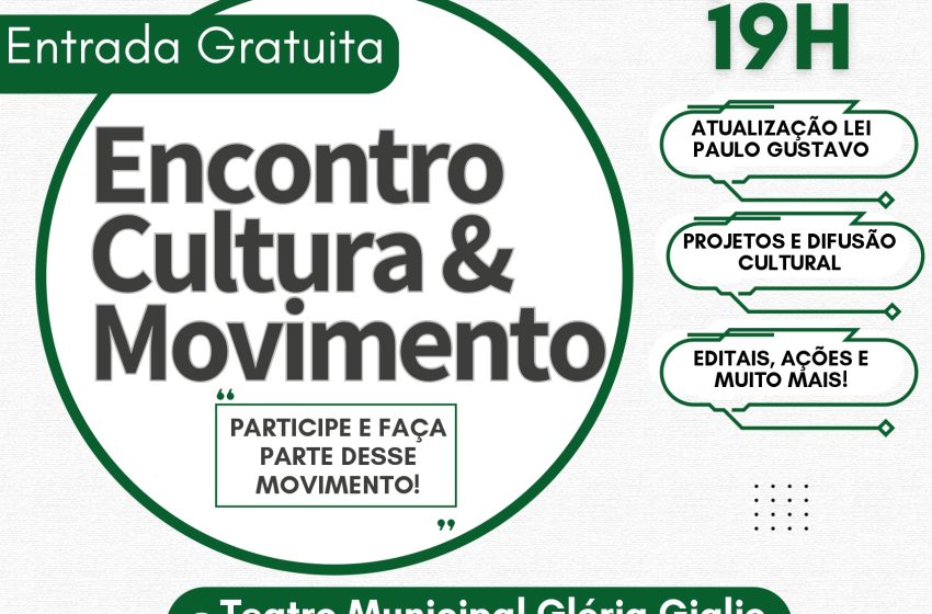  Osasco anuncia “Cultura & Movimento” nessa quinta-feira
