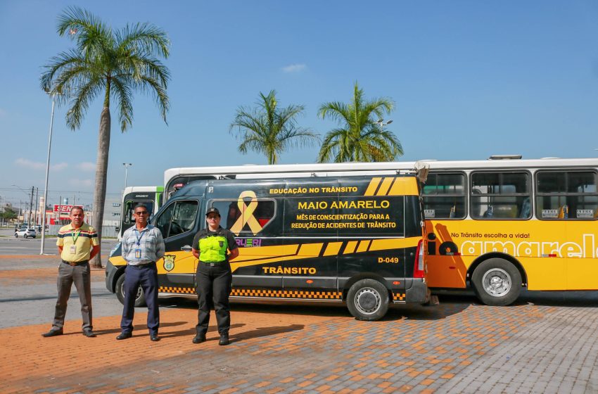  Ações do Maio Amarelo começam nesta sexta-feira, 3, em Barueri 