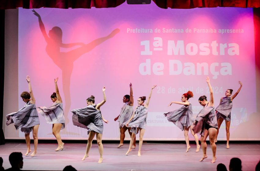  1ª Mostra de Dança apresenta 46 coreografias em espetáculo grandioso em Santana de Parnaíba
