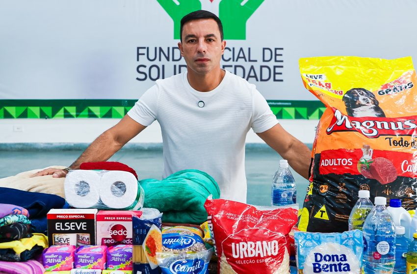  Fundo Social de Solidariedade arrecada doações para vítimas das chuvas no Rio Grande do Sul