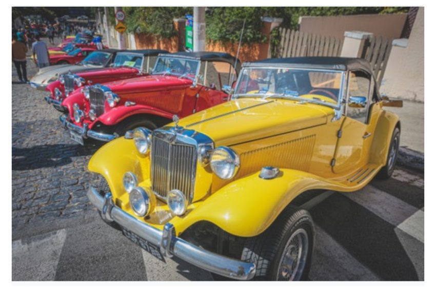  Antigomobilismo de Santana de Parnaíba traz homenagem aos 60 anos do Mustang e Fordinho que rodou de São Paulo ao Alasca