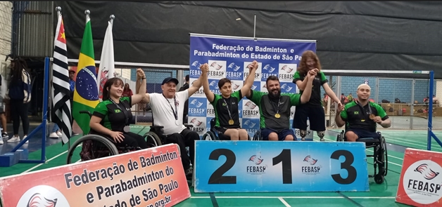  Osasco conquista medalha no Regional Sudeste de Jovens de Badminton e Parabadminton