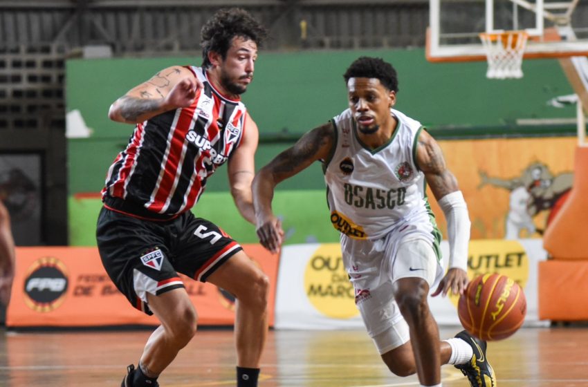  Basket Osasco é superado pelo São Paulo na estreia do Campeonato Paulista 