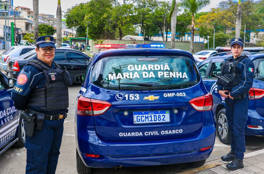 Ronda Guardiã Maria da Penha recebe três novas viaturas em Osasco