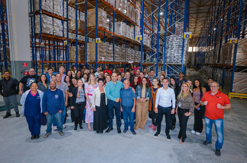  Prefeito Marcos Tonho inaugura Complexo Logístico Municipal 