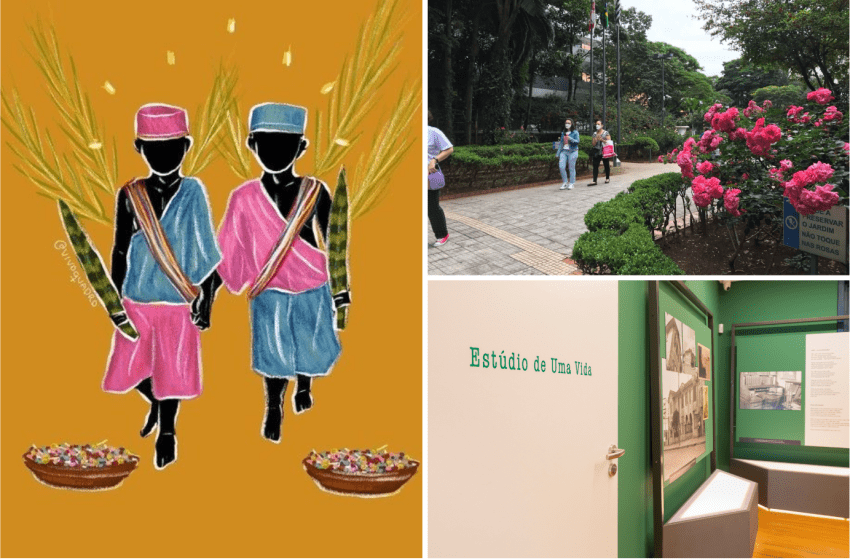  Casa Mário de Andrade e Casa das Rosas celebram a primavera com oficina de foto e bordado, além de histórias de entidade afro-brasileira