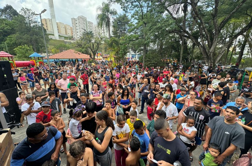  Festa das Crianças em Jandira é sucesso absoluto com diversão e prêmios