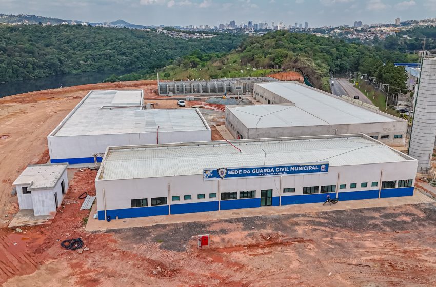  Santana de Parnaíba segue em ritmo acelerado com as obras do novo quartel da GCM