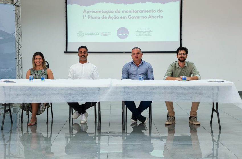  Osasco apresenta resultados do 1º Plano de Ação de Governo Aberto