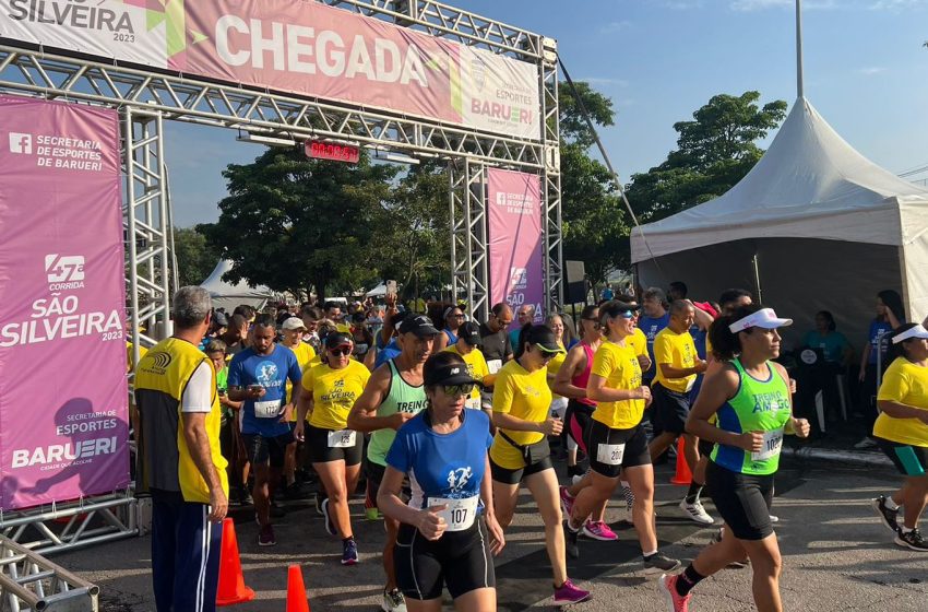  Em Barueri, as inscrições para a Corrida de São Silveira abrirão no dia 11 de novembro 