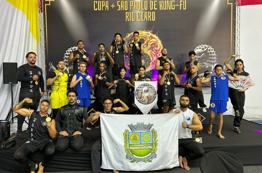  Atletas se destacam em competições de boxe chinês e formas, enfatizando o talento e a dedicação da juventude jandirense