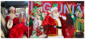  Chegada do Papai Noel, de helicóptero, agita o final de semana no Shopping União de Osasco