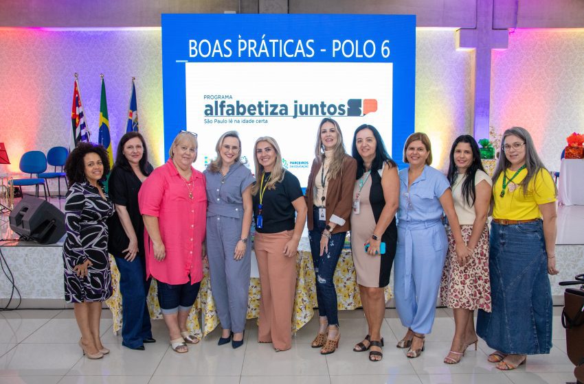  Referência em educação, Santana de Parnaíba recebe encontro do maior programa de alfabetização do Estado de SP